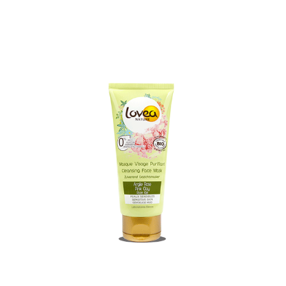 Image de LOVEA Masque Visage Purifiant certifié Bio* à l'Argile Rose 75 ml