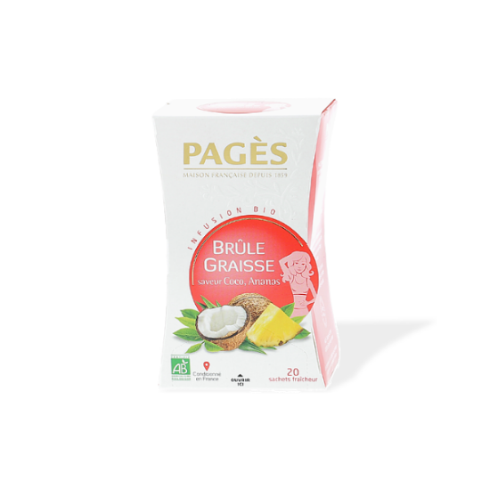 Image de PAGÈS Infusion Brûle Graisse 20 x 30g