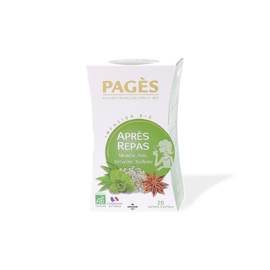 Image de PAGÈS Infusion Après-Repas 20 x 30g