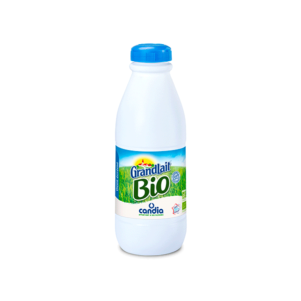 Candia Grand Lait Bio 1 2 Ecreme Bouteille 1l Chezvous Re Shopping Et Courses En Ligne Livres A Domicile Ou Au Bureau 7j 7 A La Reunion
