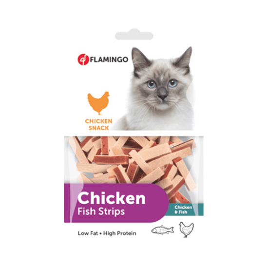 FLAMINGO Chick'n sandwich pour chat 85g