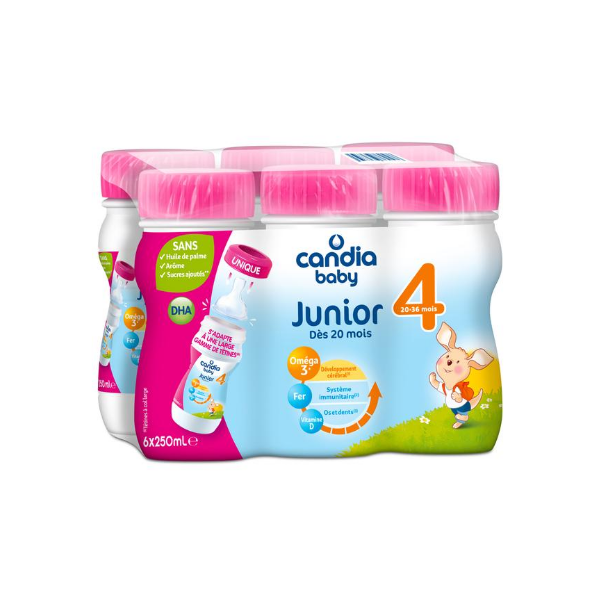 Candia Croissance 4eme Age Bp 6x25cl Chezvous Re Shopping Et Courses En Ligne Livres A Domicile Ou Au Bureau 7j 7 A La Reunion