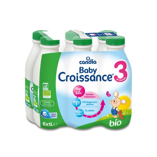 Candia Croissance Bio 3eme Age Bp 1l X6 Chezvous Re Shopping Et Courses En Ligne Livres A Domicile Ou Au Bureau 7j 7 A La Reunion