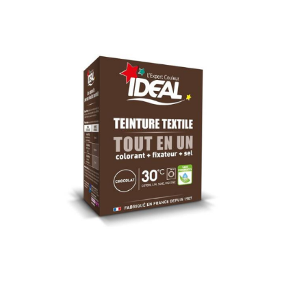 IDEAL Teinture textile Tout en Un mini Chocolat 230g