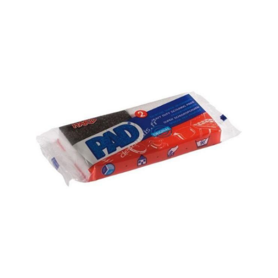 PAD - Lot de 2 tampons super récurants - 70x70x18 mm