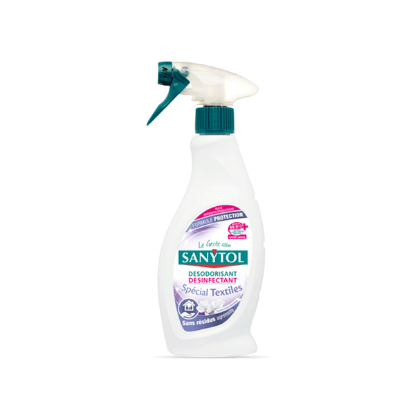 Lessive désinfectante Sanytol Fleurs Blanches, Produit nettoyant pour le  linge