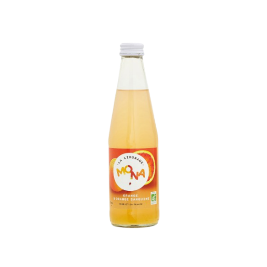 MONA Limonade BIO Orange et Orange Sanguine 33cl