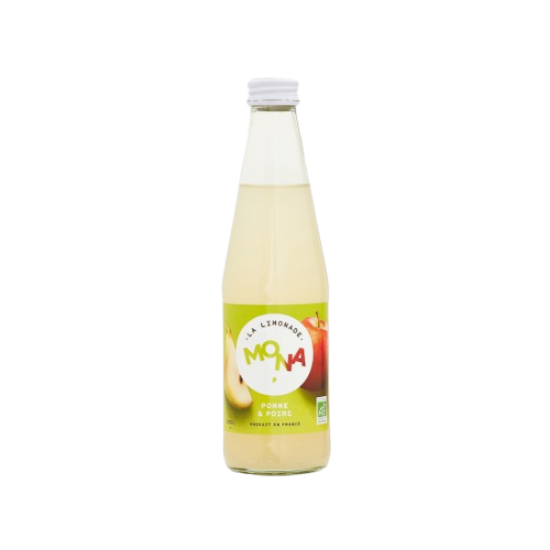 MONA Limonade BIO Pomme et Poire 33cl