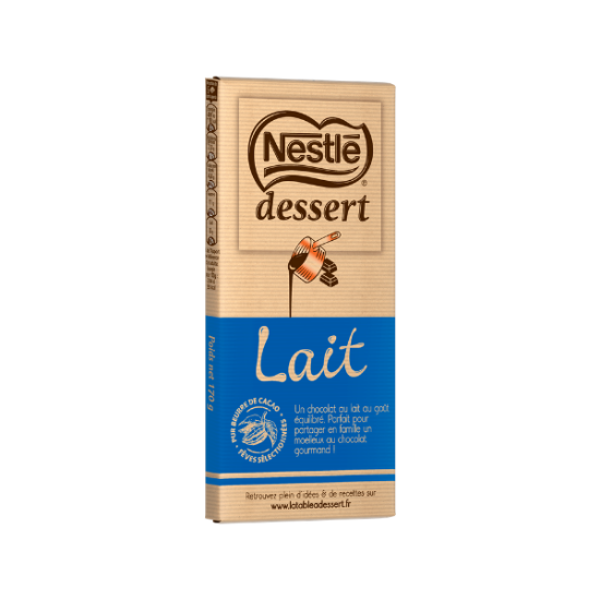 Nestlé Dessert 170g Chocolat Lait à pâtisser