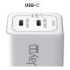 Pack Jaym : chargeur 65 W 2 USB-C + câble USB-C
