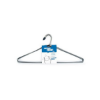 Lot de 5 cintres fil acier plastifié