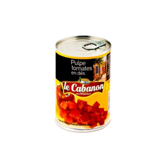 Pulpe de tomates en dés 400g Le Cabanon