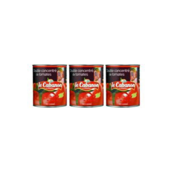 Concentré de tomates Le Cabanon 3x70g