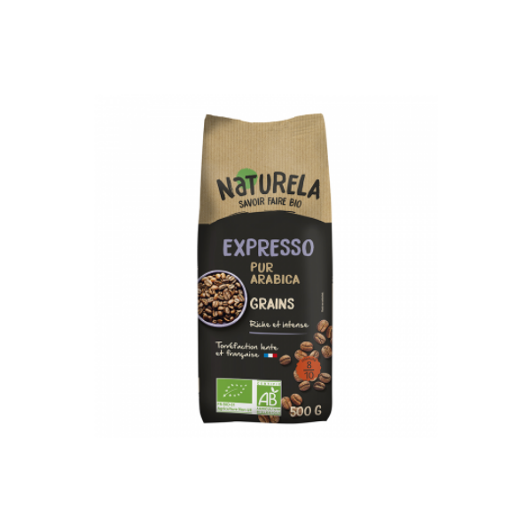 NATURELA - Café Grains Bio - Café Arabica Bio - Vending