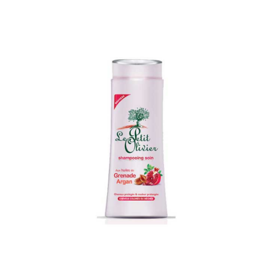 Picture of Le Petit Olivier Shampooing - Huile d'Argan & Grenade - Cheveux Colorés ou Méchés 250 ML