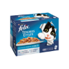 Felix Hum Chat Effilés en Gelée Poissons 12x100g 