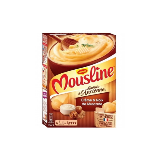 Maggi Mousline Purée Créme Noix Muscade 4x125g