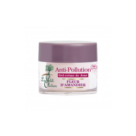 Le Petit Olivier Gel-crème de Jour fleur d'amandier anti pollution 50 ml