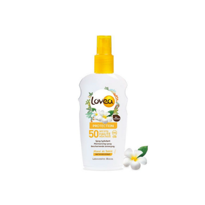 LOVEA Spray hydratant FPS 50 Haute Protection - Monoï de Tahiti 200 ml