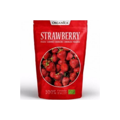 Organica Crunchy fruit Fraise 12g