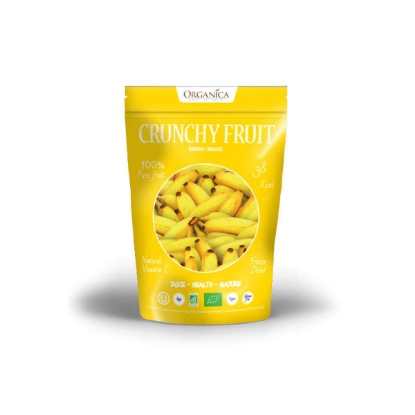 Organica Crunchy fruit Bio Banane 20g