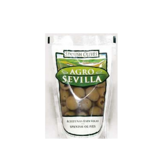 Olives vertes dénoyautées Doypack 75g " Agro Sevilla "