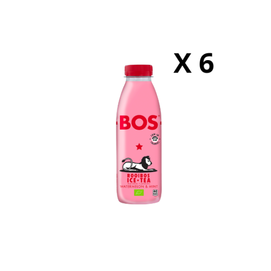 Boisson BOS Pasteque Menthe 500 ml x 6