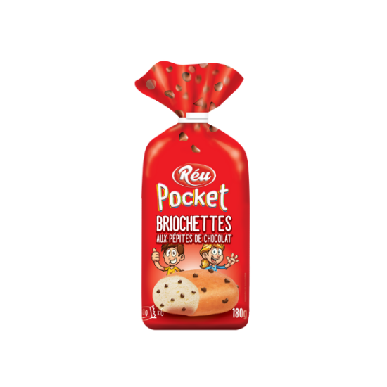 Pocket Briochettes Pépites Chocolat
