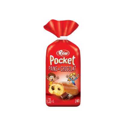 Pocket Pains au Chocolat  x 6 - Réu