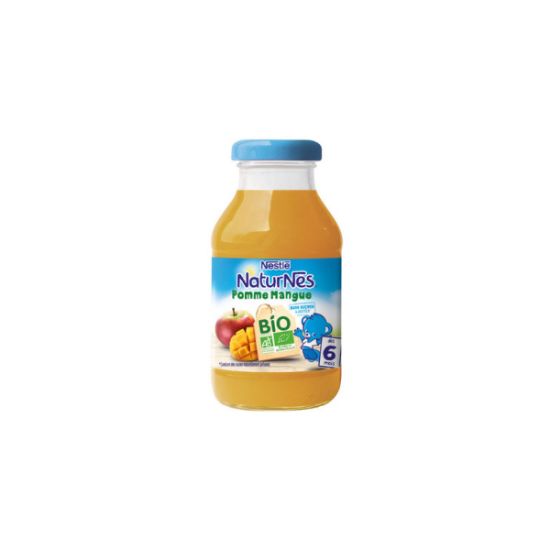 NATURNES Jus Pomme Mangue BIO 6 mois 20cl