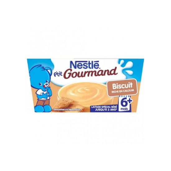Ptit Gourmand 6M 4x100g Biscuit