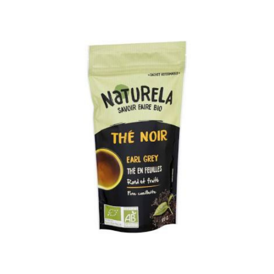 Naturela Thé noir Earl Grey Ceylan 100g