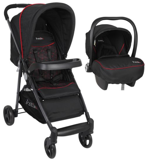 Image de Poussette Duo Mannala Celeste Rouge Trottine