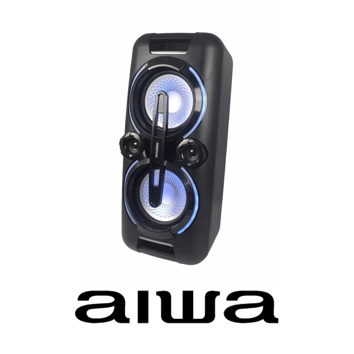 Enceinte Karaoké Portable Moyleaf HHCC-A9 — Bluetooth, Avec 2 Micros, Noire