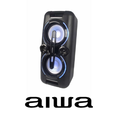 Haut-parleur karaoké AIWA AWPOK3 bluetooth / USB avec entrée MIC/AUX