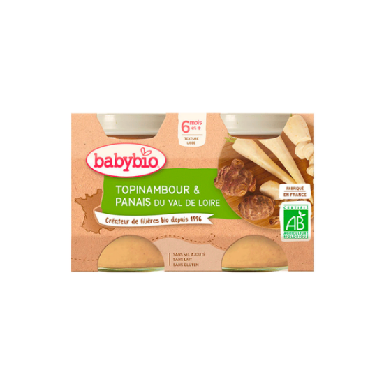 Babybio Topinambour Panais 2x130g