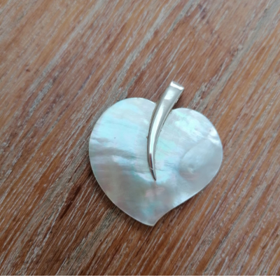 Pendentif en argent - AMOUR
