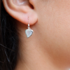 Boucles d'oreilles argent AMOUR marque SIANE