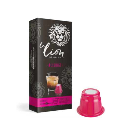 Boîte de Capsules LE LION  5,0g x 10 Allongé	