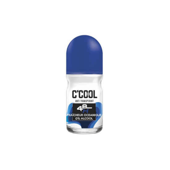 Déodorant roll-on C'FRESH homme Fraîcheur Océanique 50ml