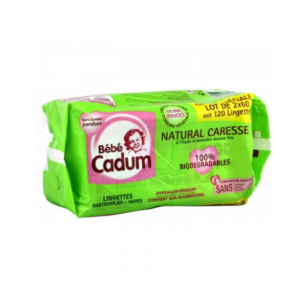 Cadum Lingettes Biodegradables Natural Caresse 2 X 60 Chezvous Re Shopping Et Courses En Ligne Livres A Domicile Ou Au Bureau 7j 7 A La Reunion Cadum Lingettes Biodegradables Natural Caresse 2 X 60 Chezvous Re Shopping Et Courses En Ligne Livres A Domicile Ou Au Bureau 7j 7 A La Reunion