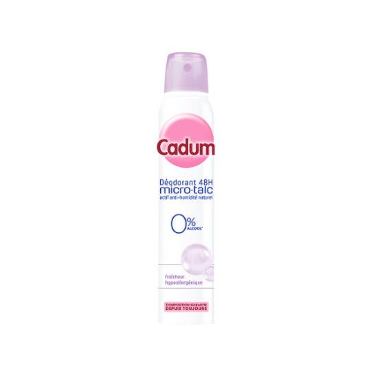 CADUM Déodorant Fraîcheur Hypoallergénique 200ml