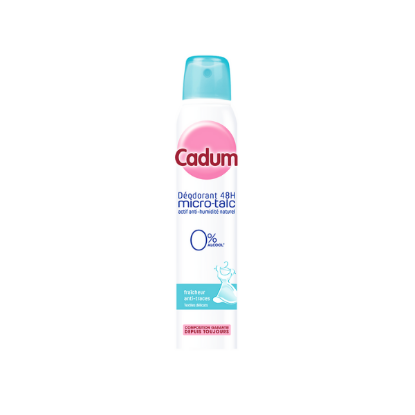 CADUM Déodorant Invisible Anti Traces 200ml