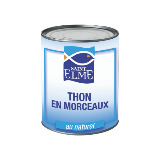 Saint Elme Thon morceaux au naturel 1800g