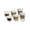 DELONGHI Set 6 Verres à Expresso - 60/90/220ml