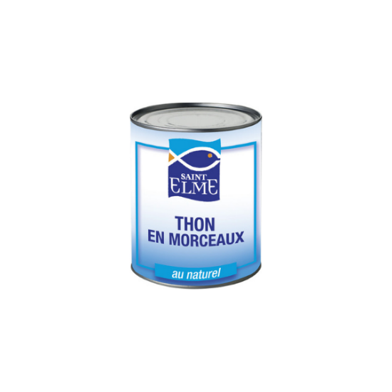 Saint Elme Thon morceaux au naturel 600g