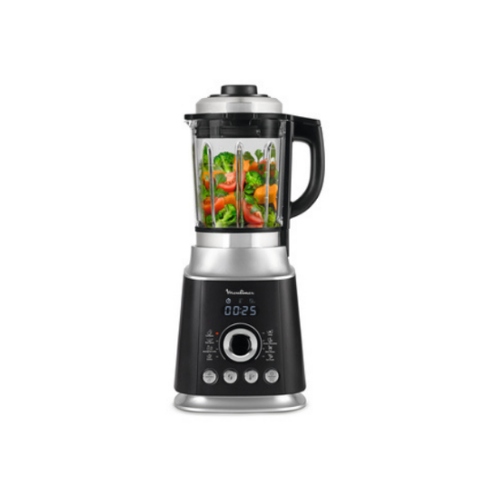 MOULINEX Blender chauffant 2 L LM962B10   - Shopping et Courses  en ligne, livrés à domicile ou au bureau, 7j/7 à la Réunion