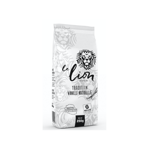 Café le lion Moulu saveur Vanille 250g disponible en vente à La