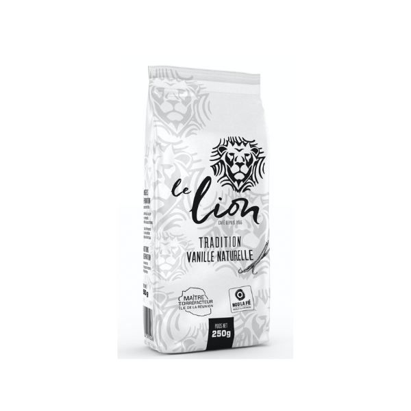 Café LE LION Moulu saveur Vanille 250g