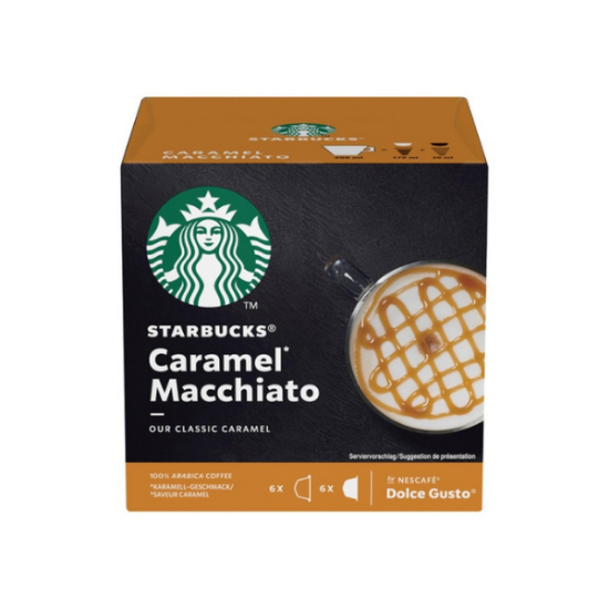 Starbucks By Nescafé Dolce Gusto Caramel Macchiato 6 boissons